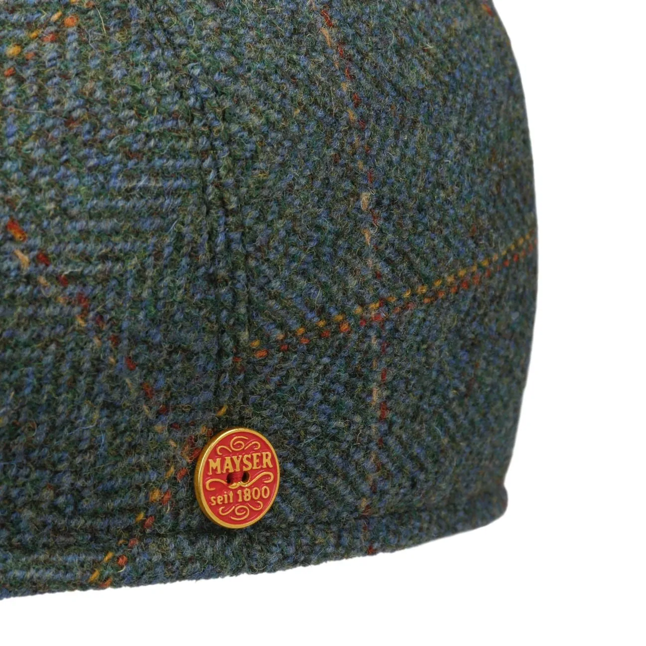 Sidney New Harris Tweed Flat Cap by Mayser