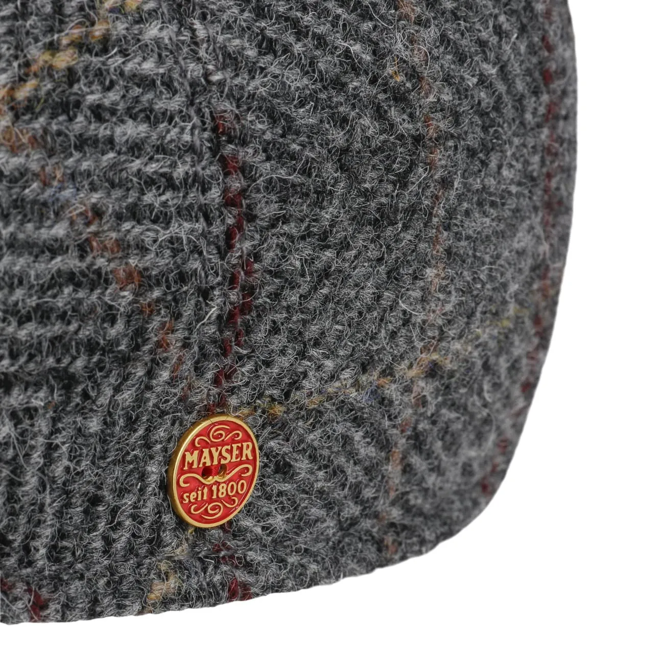 Sidney New Harris Tweed Flat Cap by Mayser