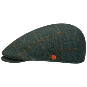 Sidney New Harris Tweed Flat Cap by Mayser