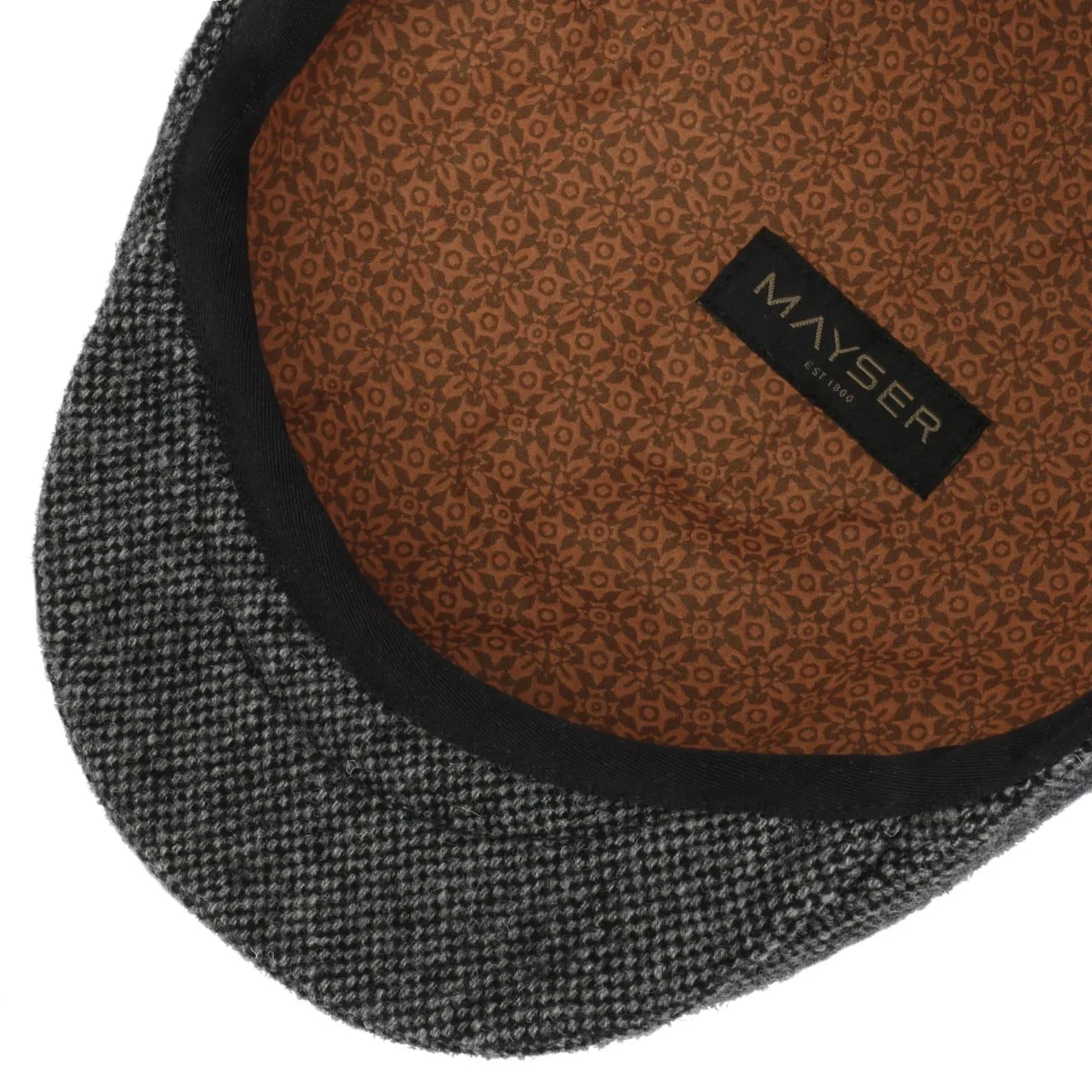 Sidney Tweed Flat Cap by Mayser