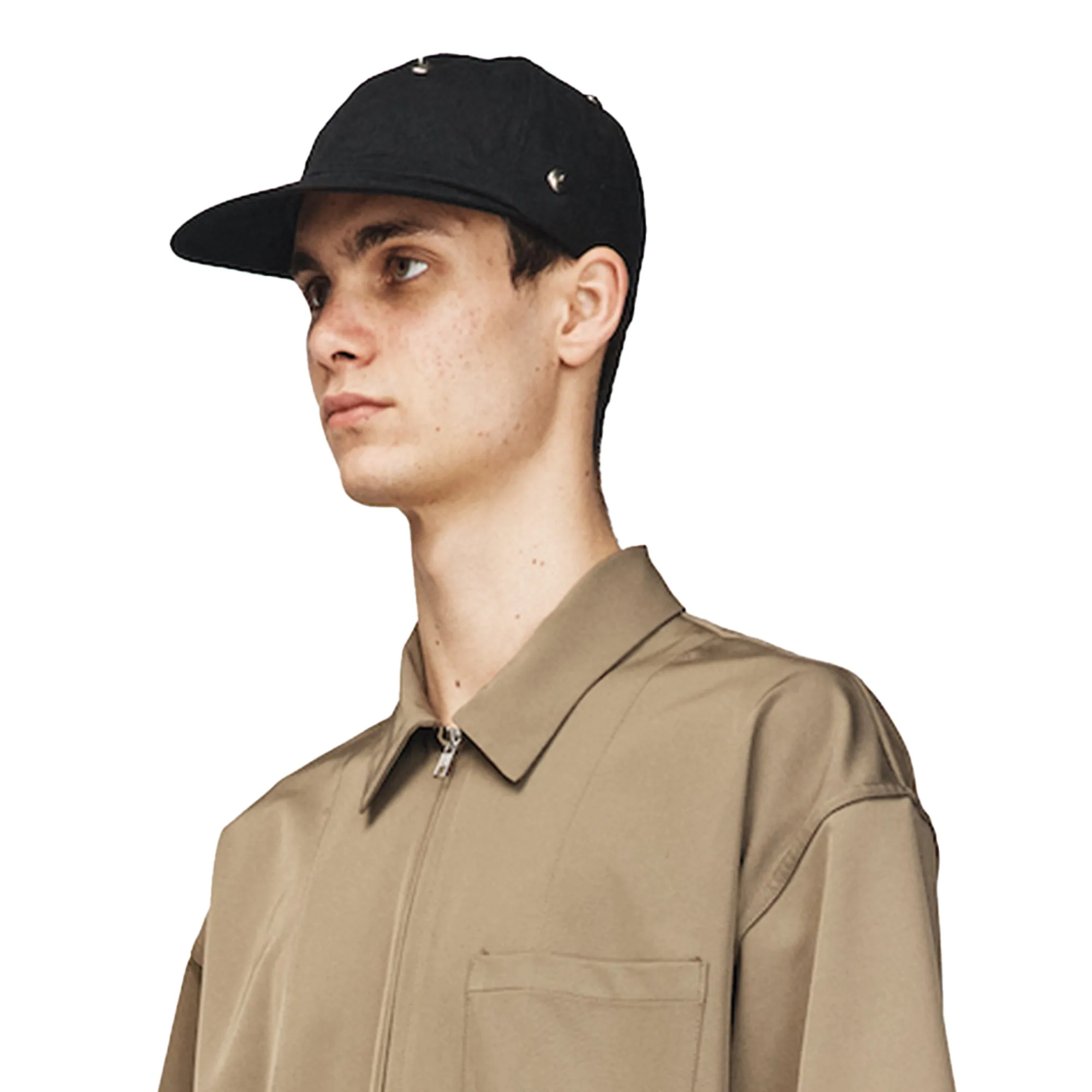 Song For The Mute Metal Bead Cap Black
