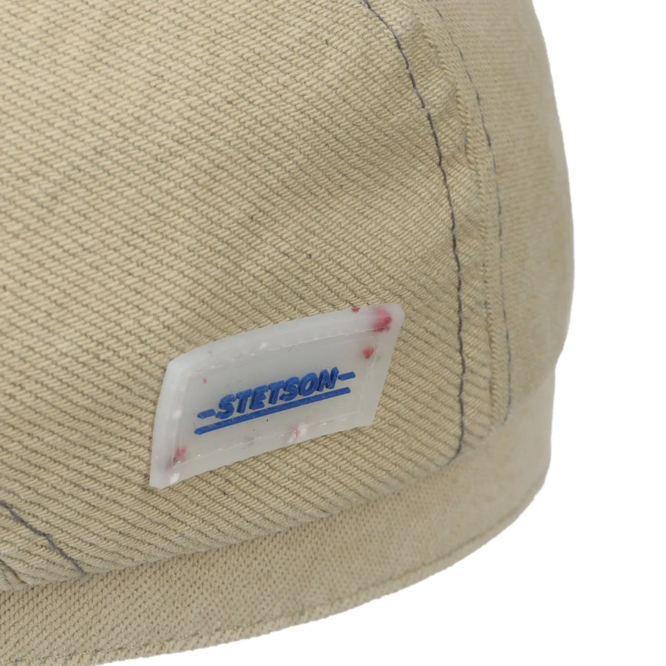 Sustainable Cotton Driver Flat Cap by Stetson