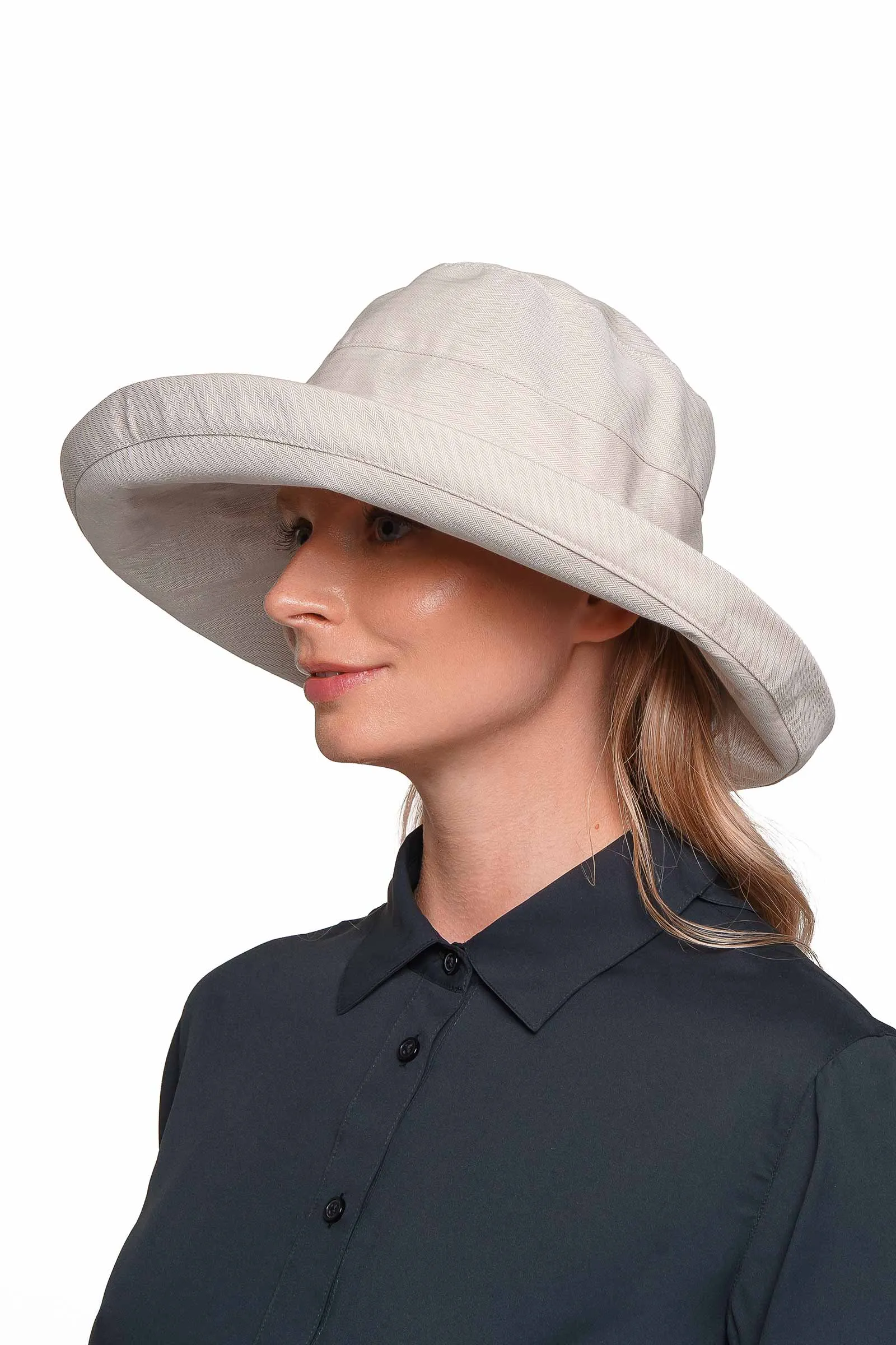 Sydney Kettle Brim Cotton Hat | Natural