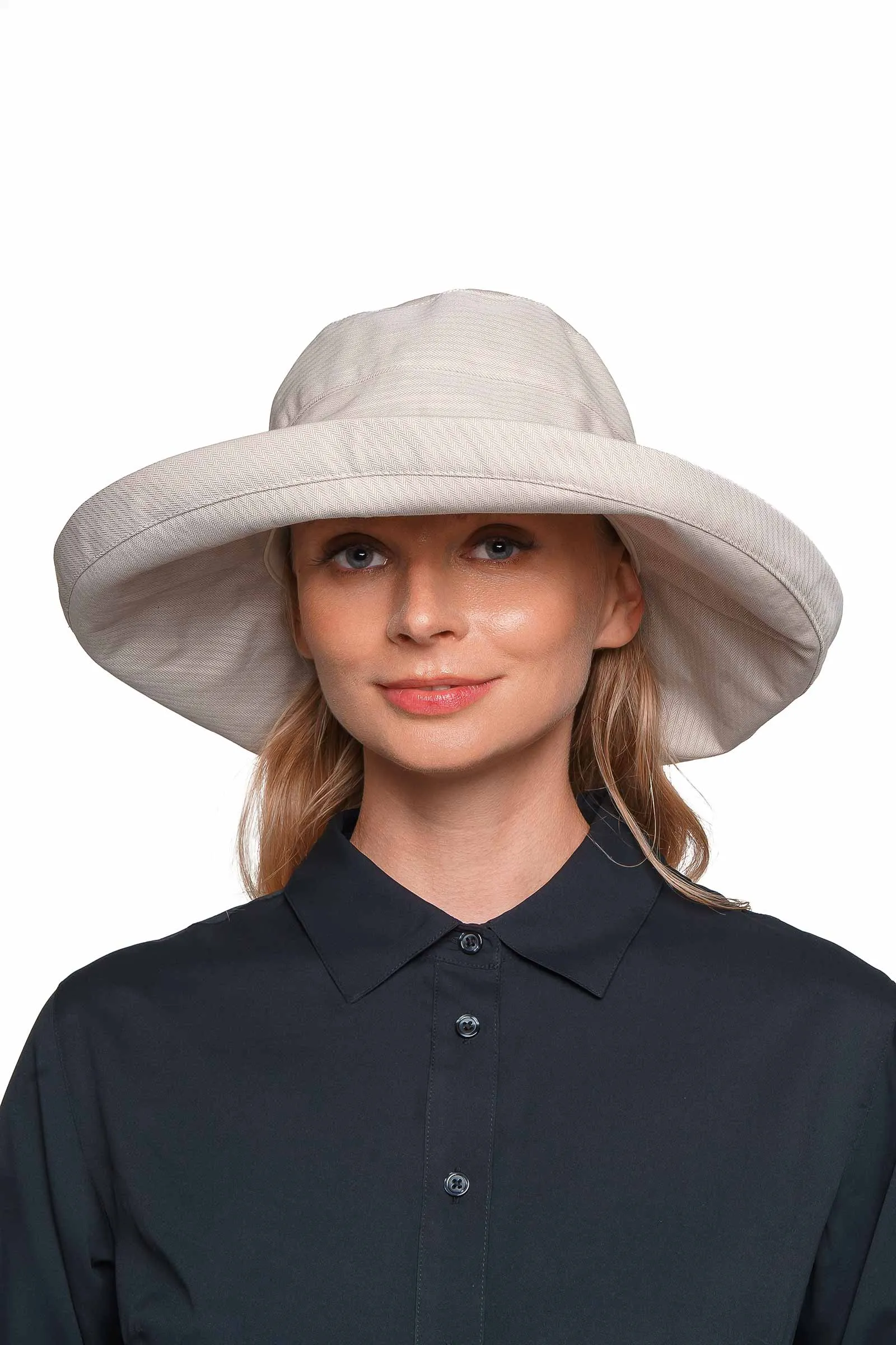Sydney Kettle Brim Cotton Hat | Natural