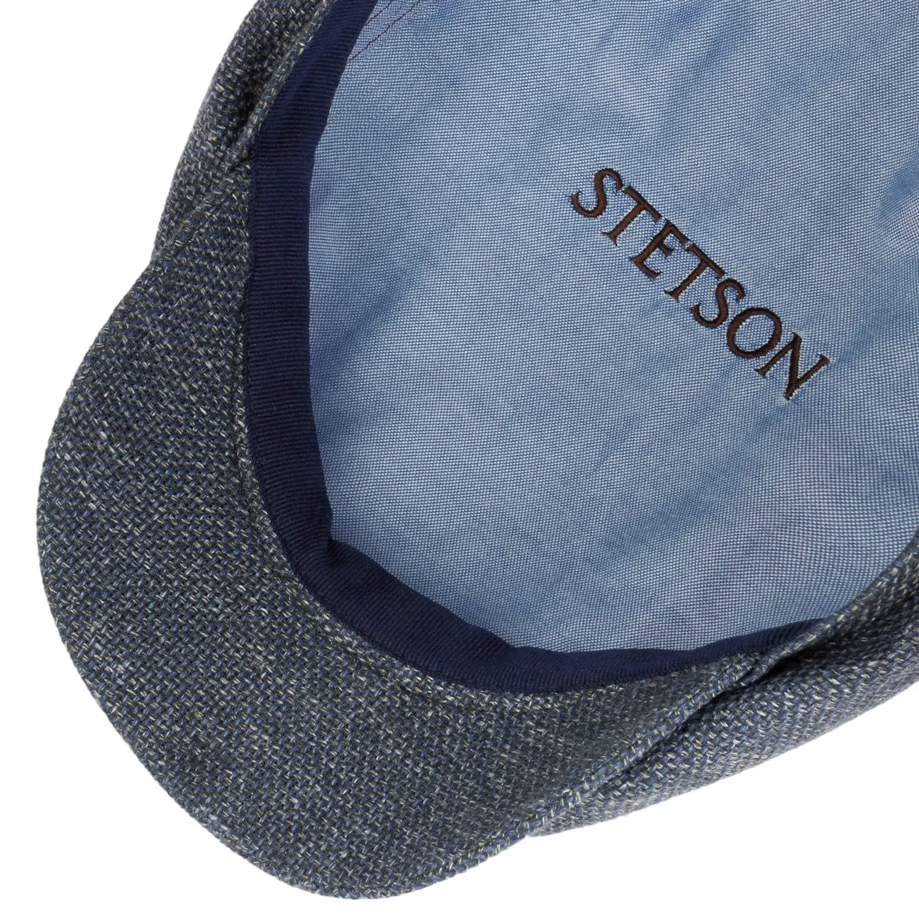 Taleco Wool Flat Cap with Linen by Stetson