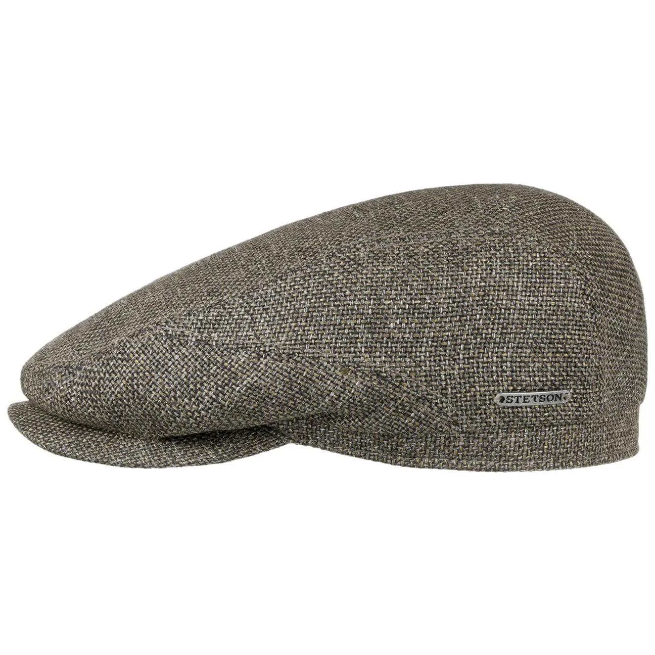 Taleco Wool Flat Cap with Linen by Stetson