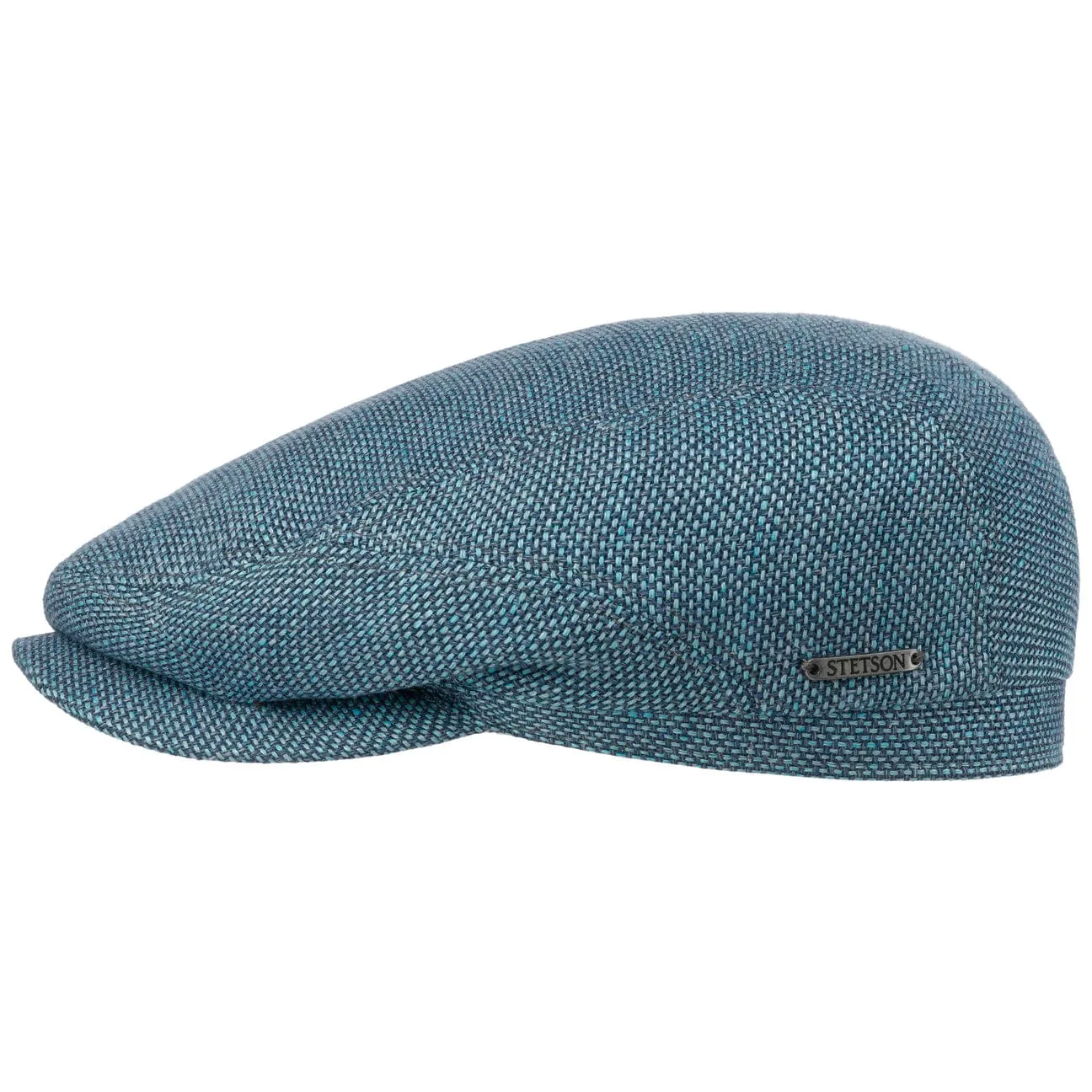 Taleco Wool Flat Cap with Linen by Stetson
