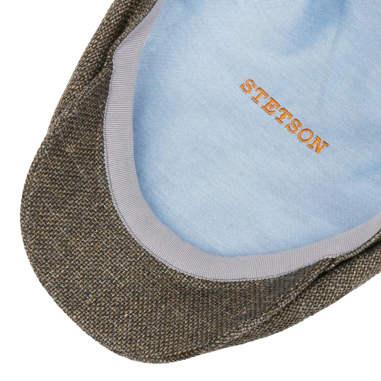 Taleco Wool Flat Cap with Linen by Stetson