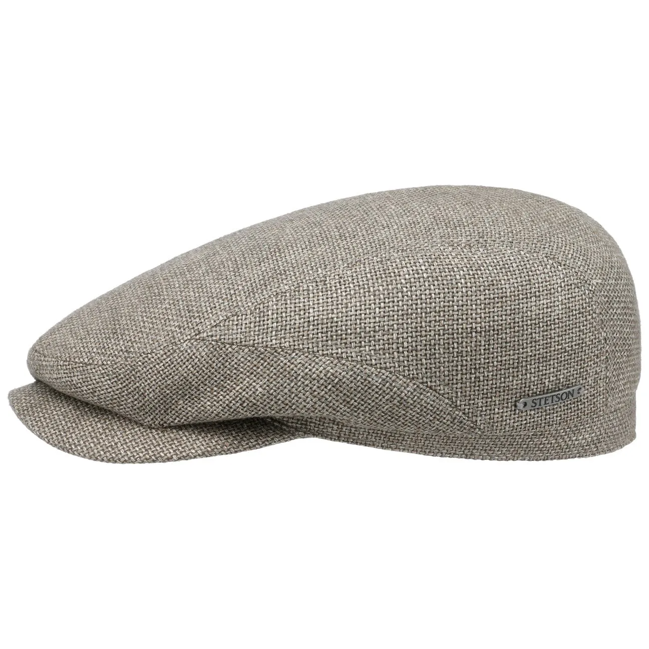 Taleco Wool Flat Cap with Linen by Stetson