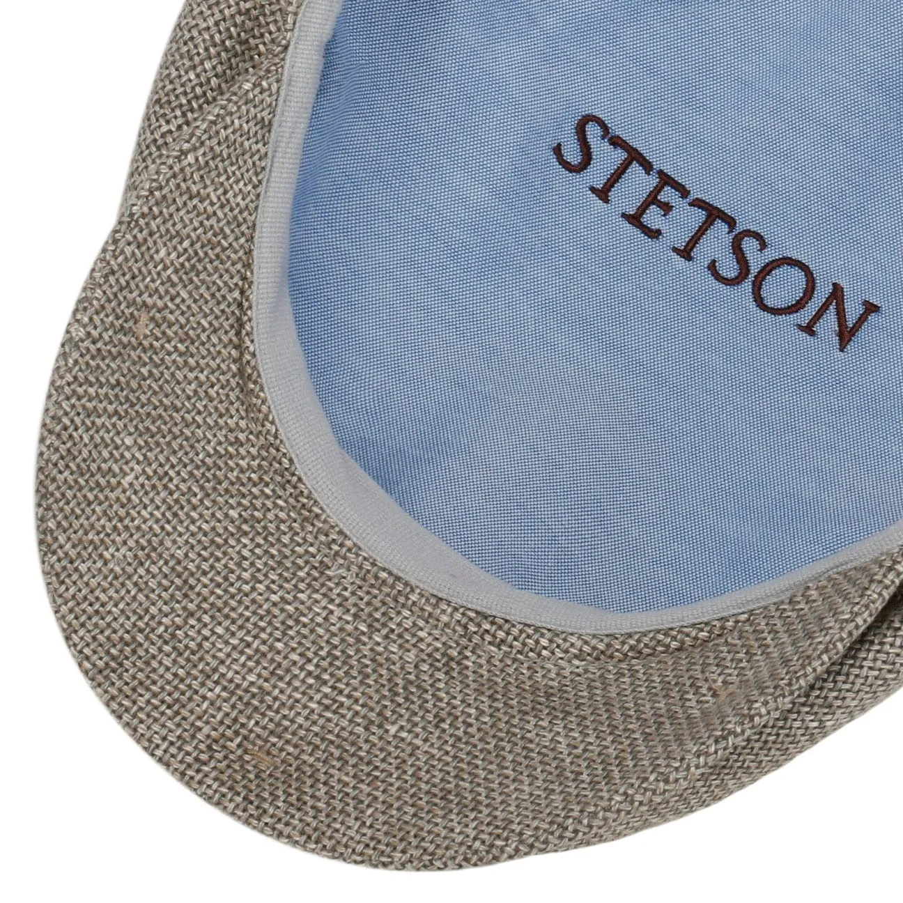 Taleco Wool Flat Cap with Linen by Stetson