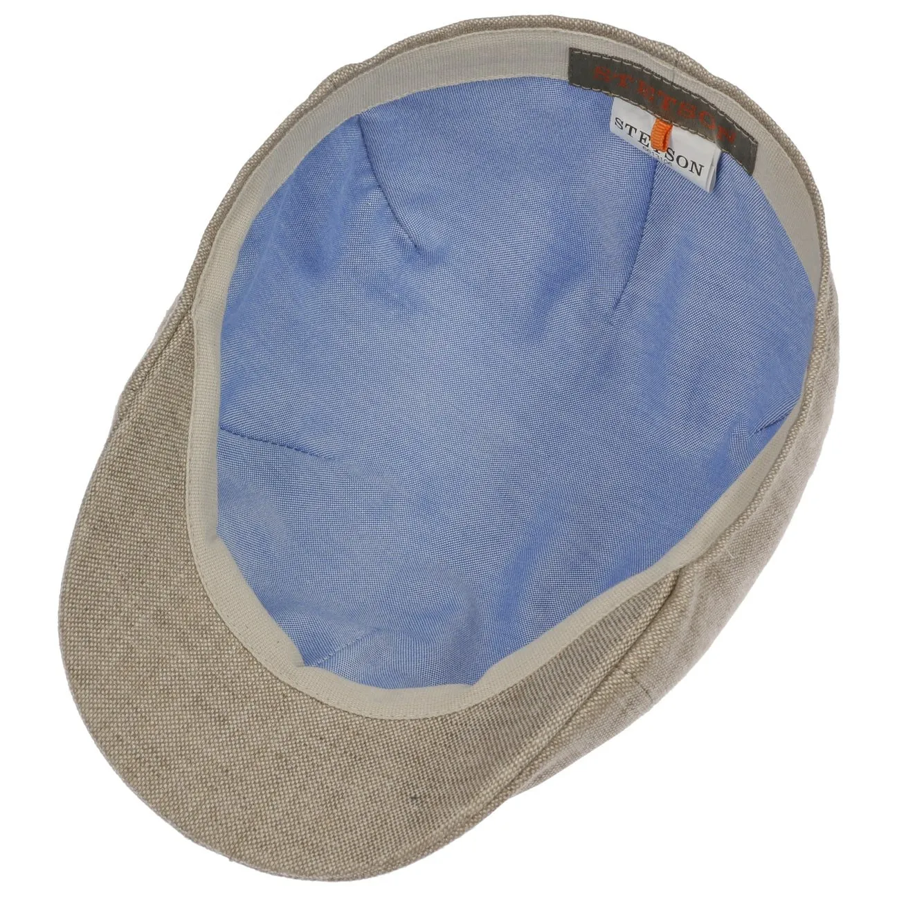 Texas Just Linen Flat Cap by Stetson