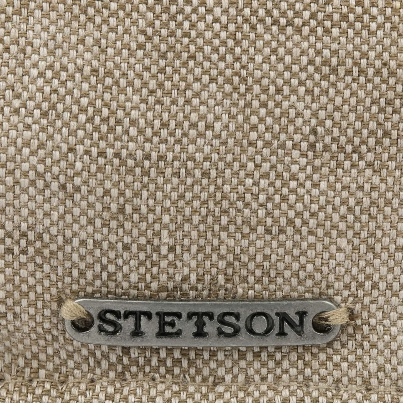 Texas Just Linen Flat Cap by Stetson