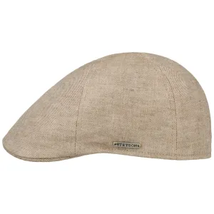 Texas Just Linen Flat Cap by Stetson