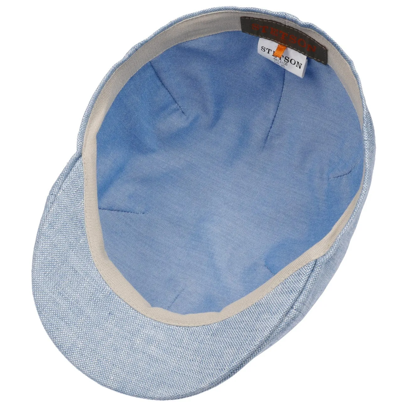 Texas Just Linen Flat Cap by Stetson