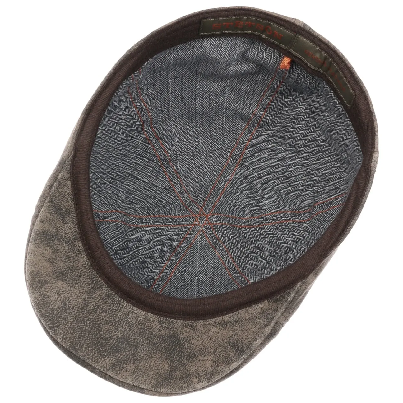 Texas Pig Skin Gatsby Cap by Stetson