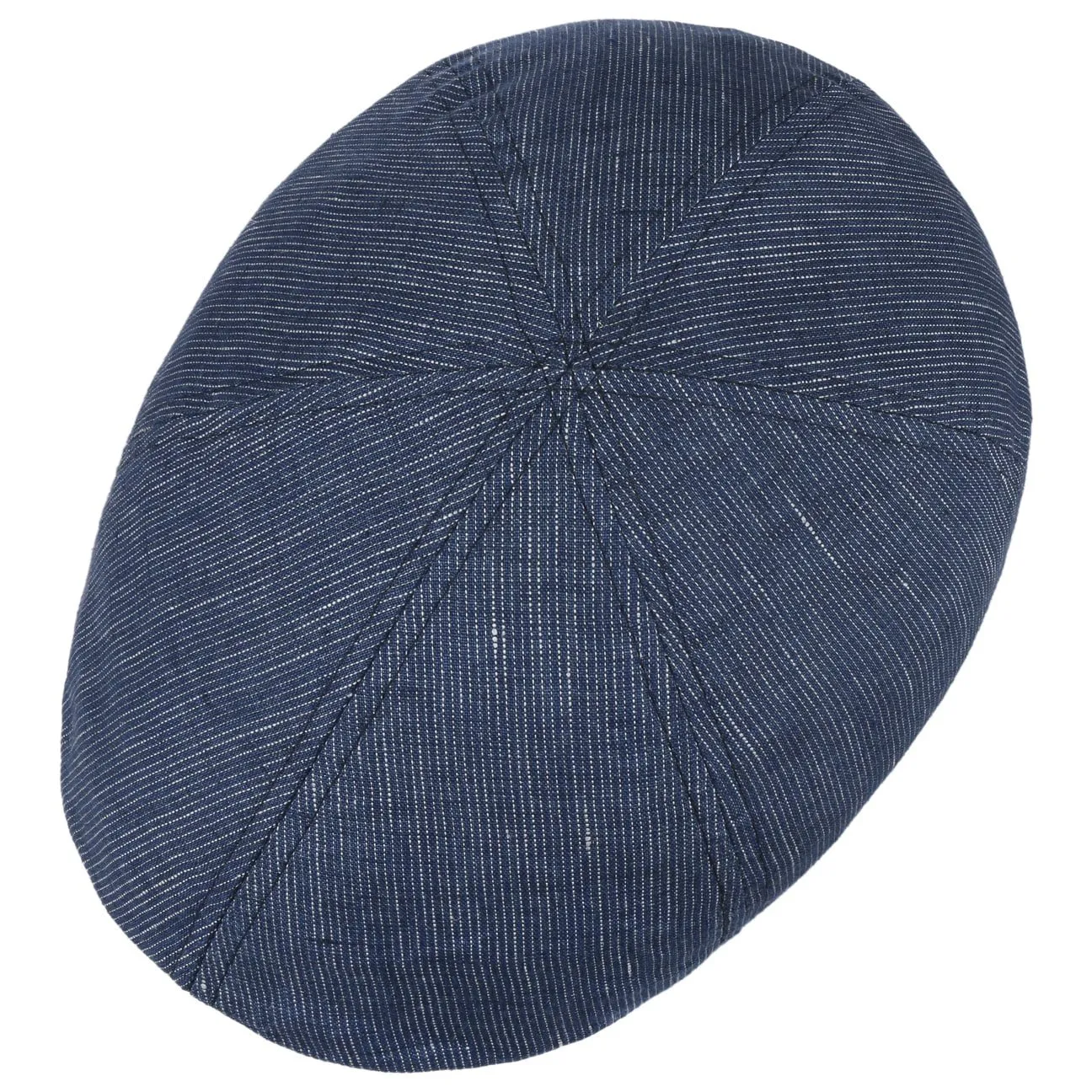 Texas Stripe Structure Flat Cap by Stetson