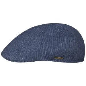 Texas Stripe Structure Flat Cap by Stetson
