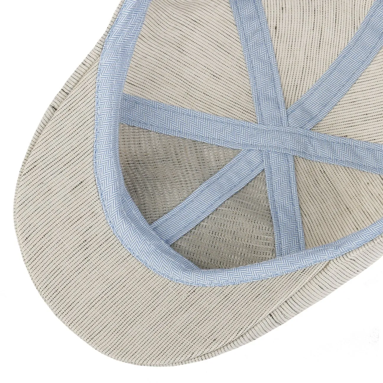 Texas Stripe Structure Flat Cap by Stetson