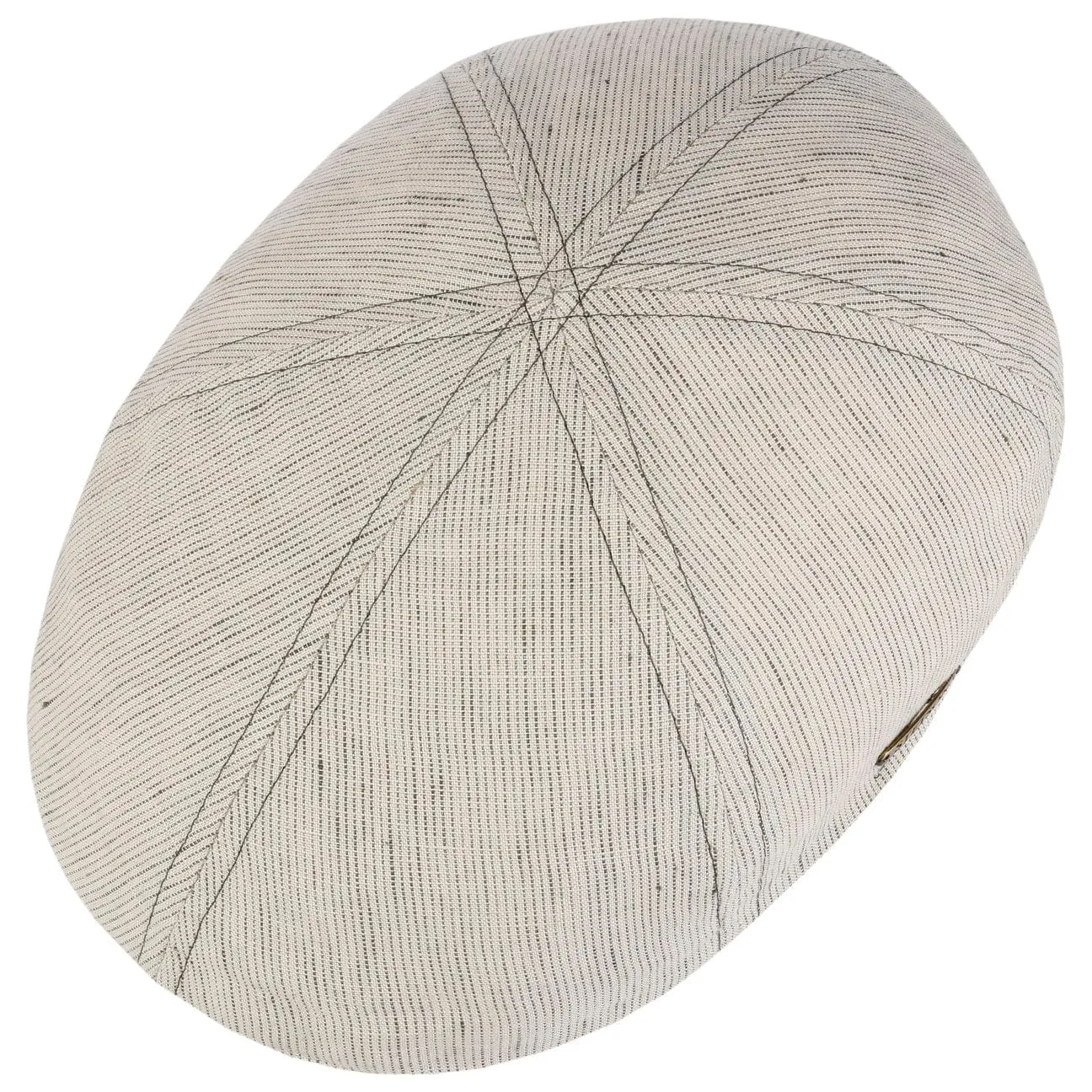 Texas Stripe Structure Flat Cap by Stetson