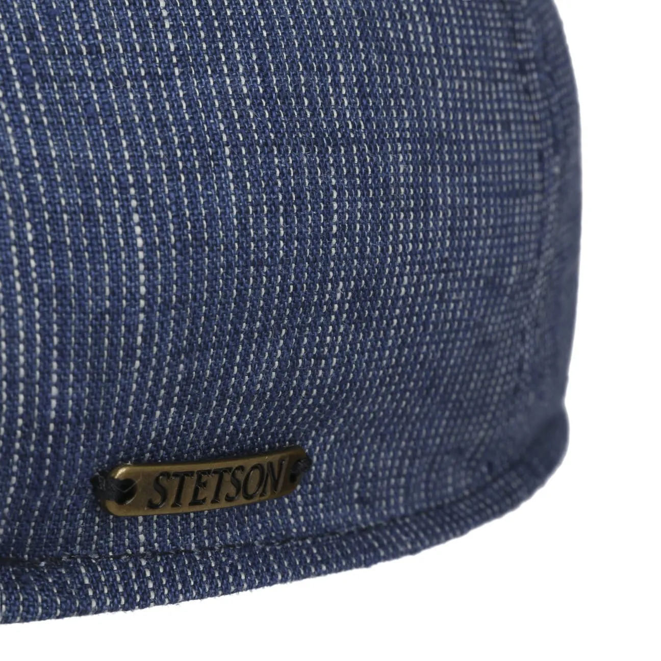 Texas Stripe Structure Flat Cap by Stetson
