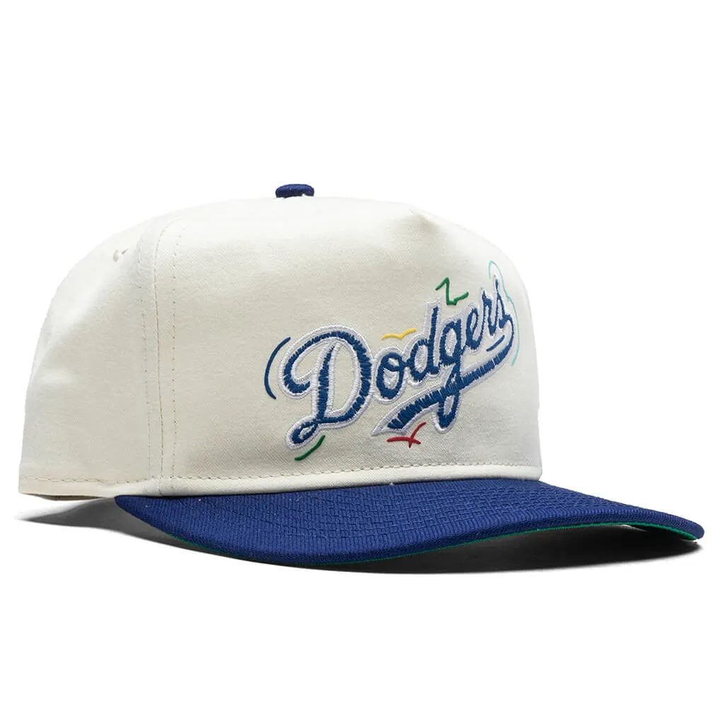 The Golfer Snapback Team Scribble - Los Angeles Dodgers