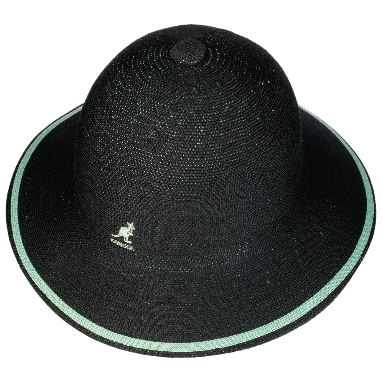 Tropic Wide Brim Stripe Cloth Hat by Kangol