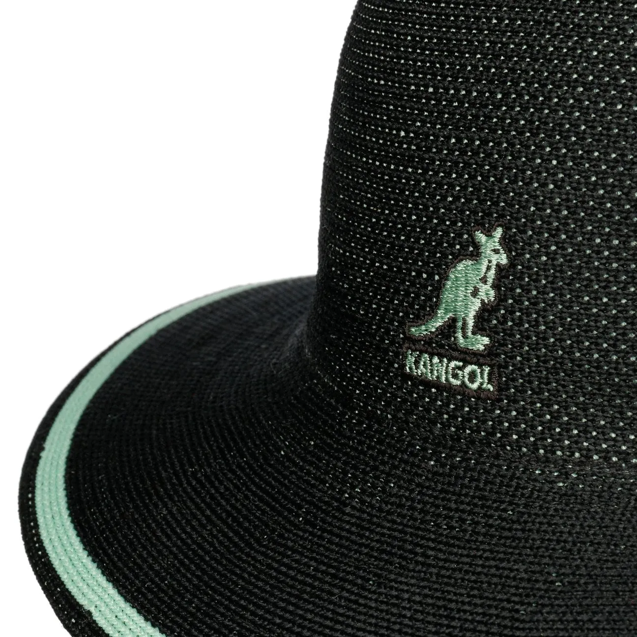 Tropic Wide Brim Stripe Cloth Hat by Kangol