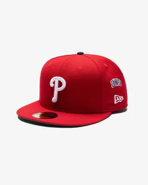 UNDEFEATED X NE X MLB FITTED - PHILADELPHIA PHILLIES