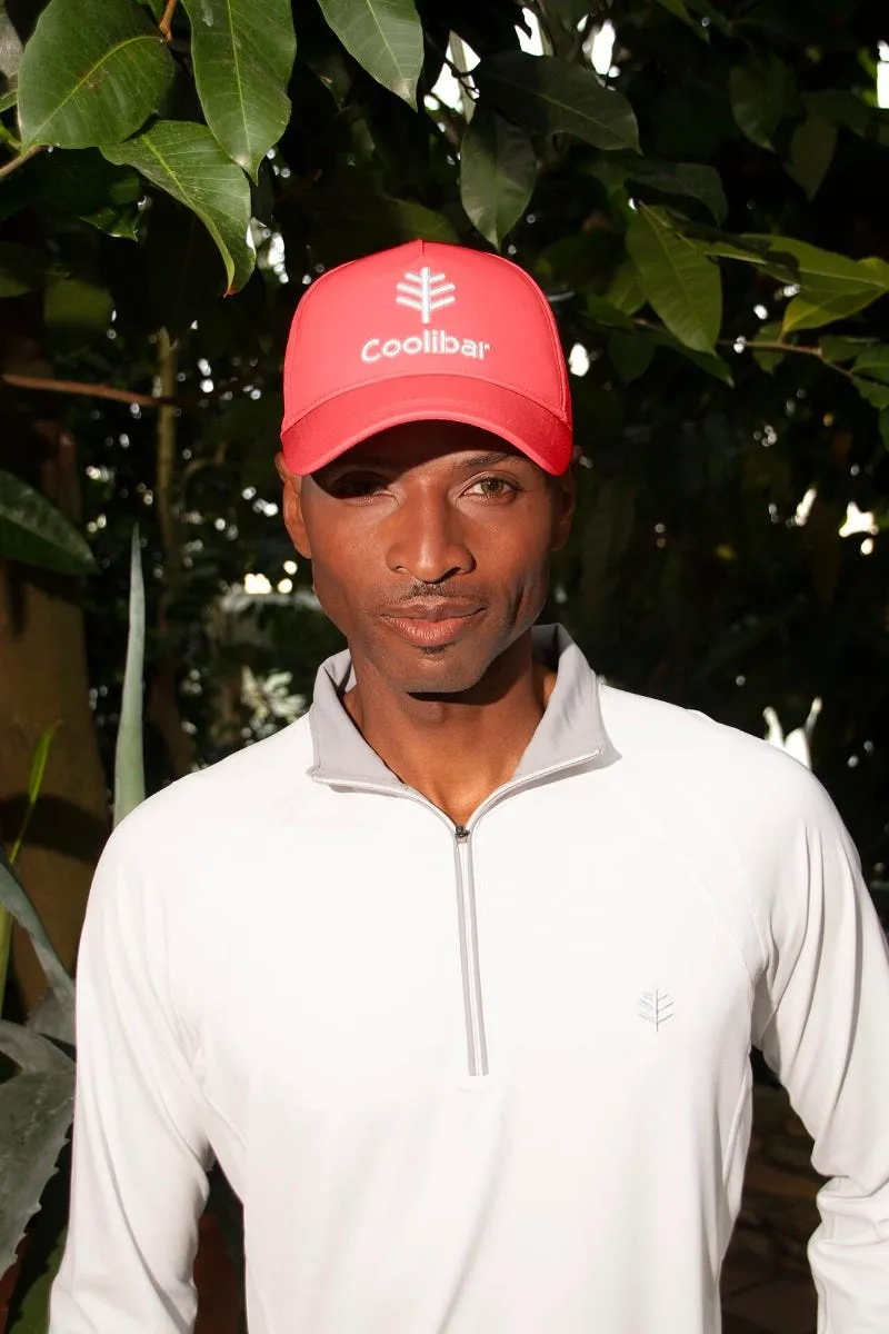 Unisex Sport Logo Cap | Vivid Coral