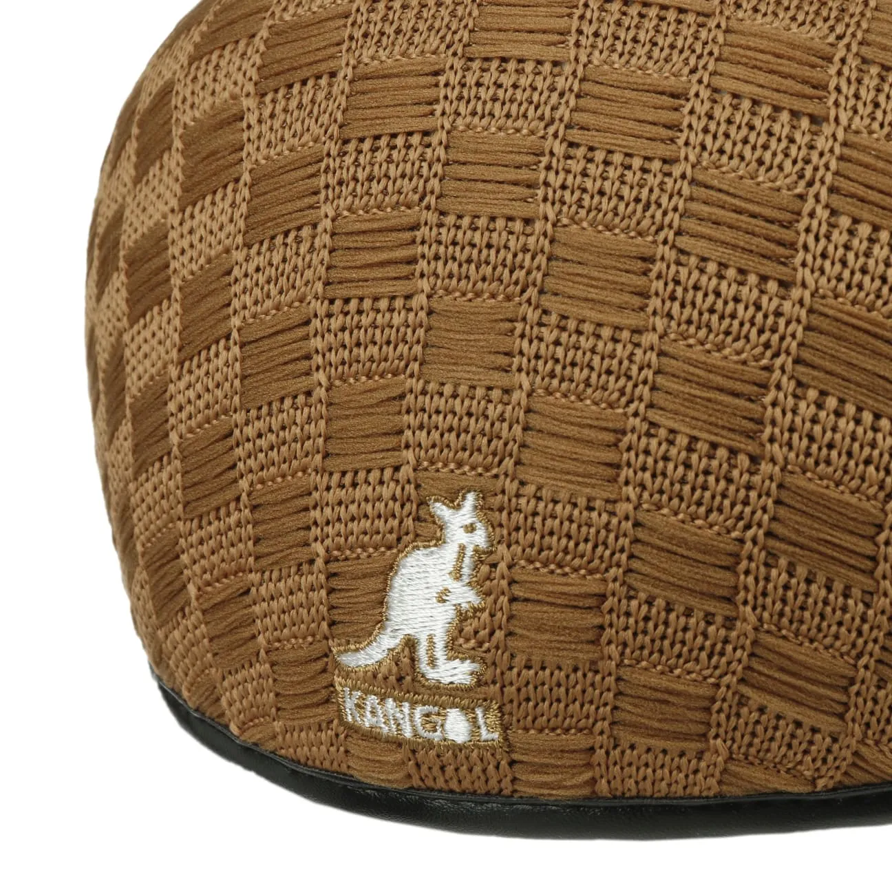 Ventair Ladder Stitch Flat Cap by Kangol