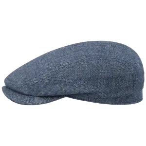 Vinta Linen Flat Cap by Stetson