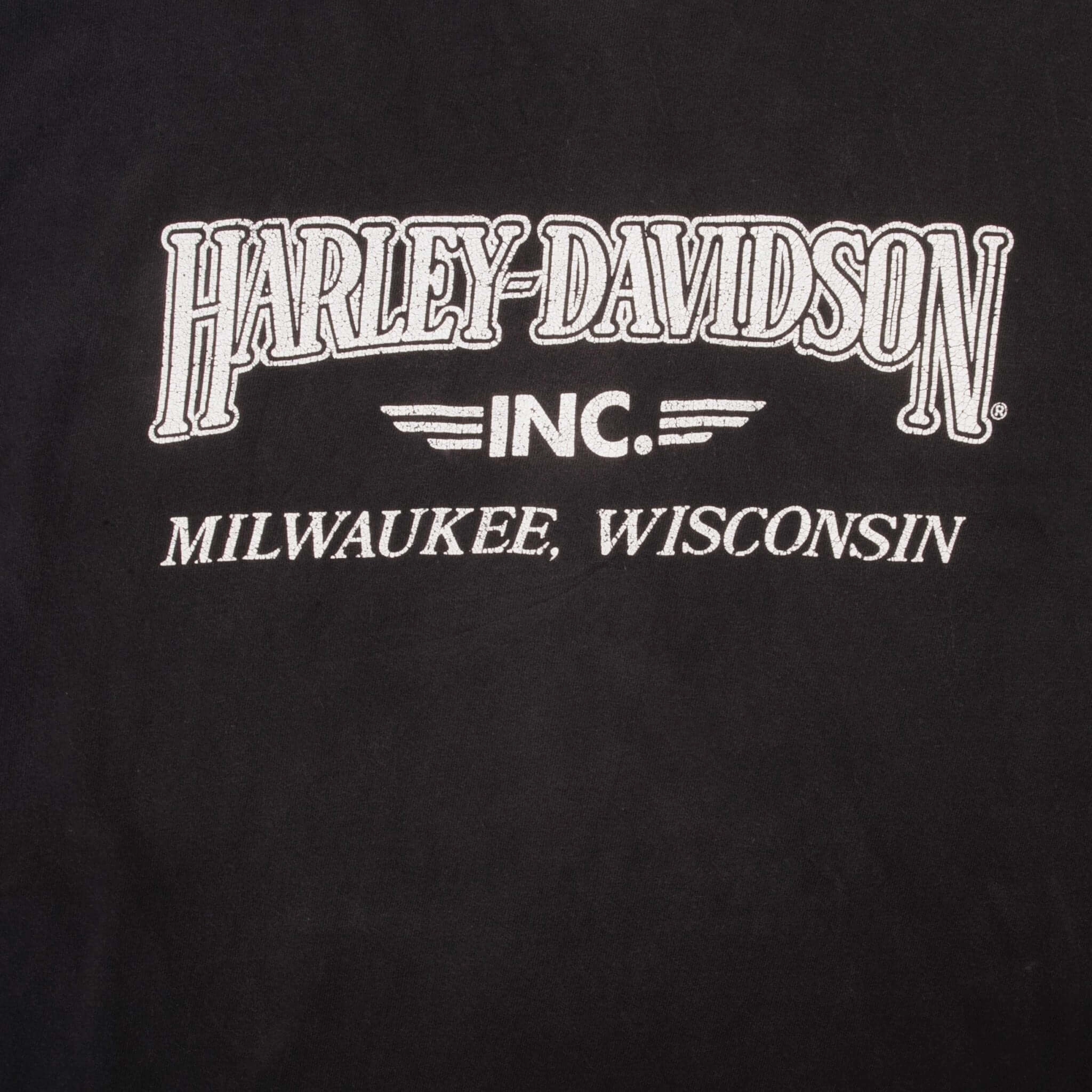 VINTAGE HARLEY DAVIDSON TEE SHIRT 1992 SIZE XL MADE IN USA