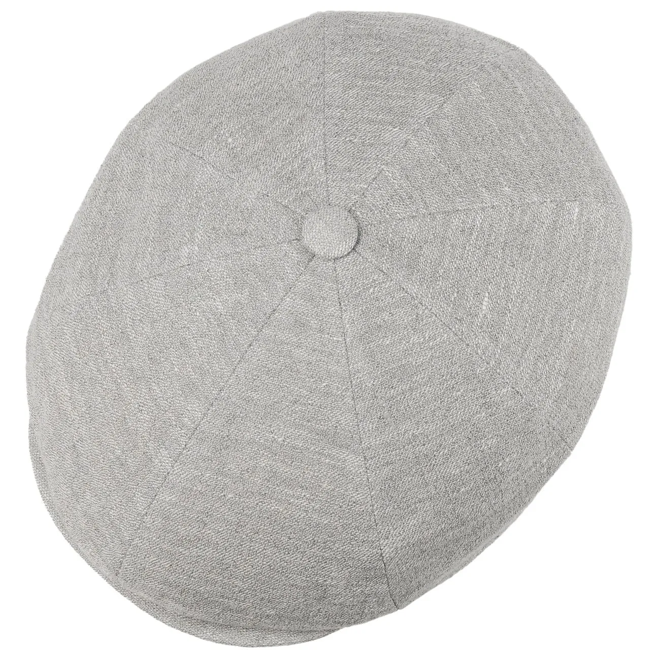 Wallace Linen Flat Cap by Mayser