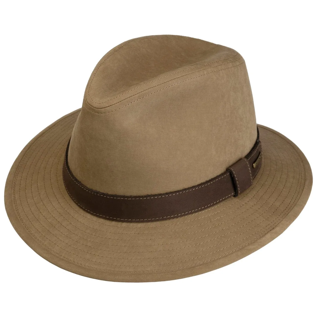 Waxed Traveller Cloth Hat by Stetson