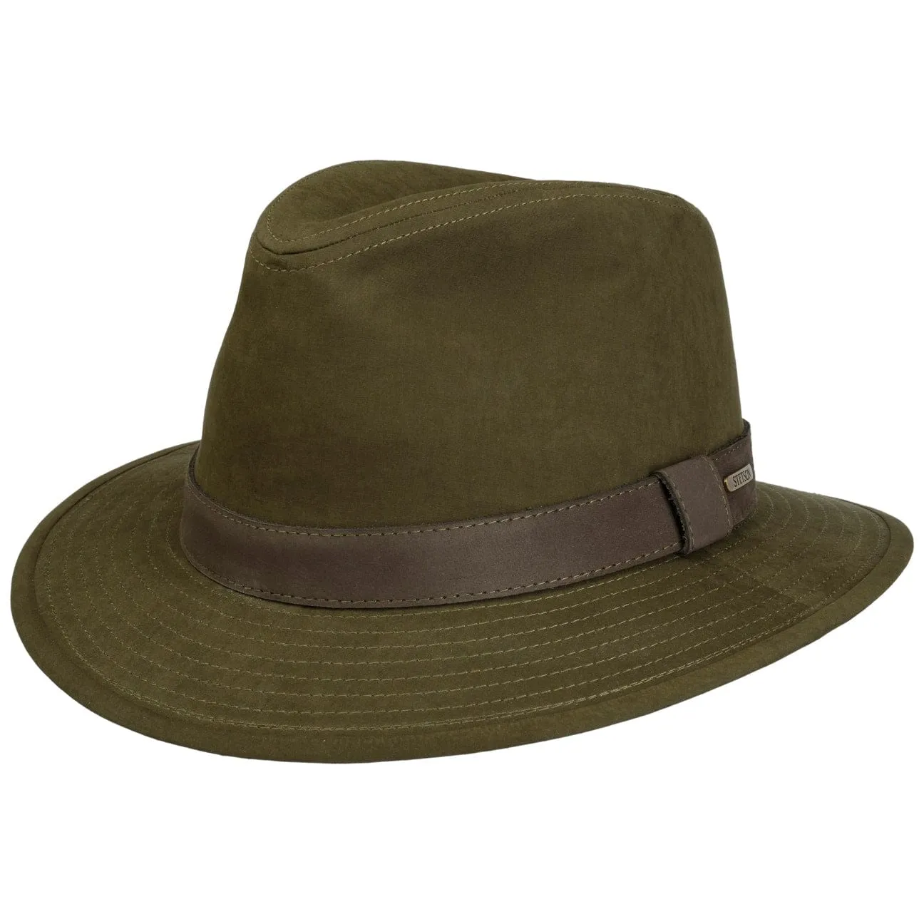 Waxed Traveller Cloth Hat by Stetson