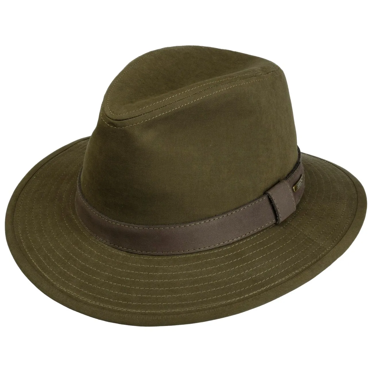 Waxed Traveller Cloth Hat by Stetson