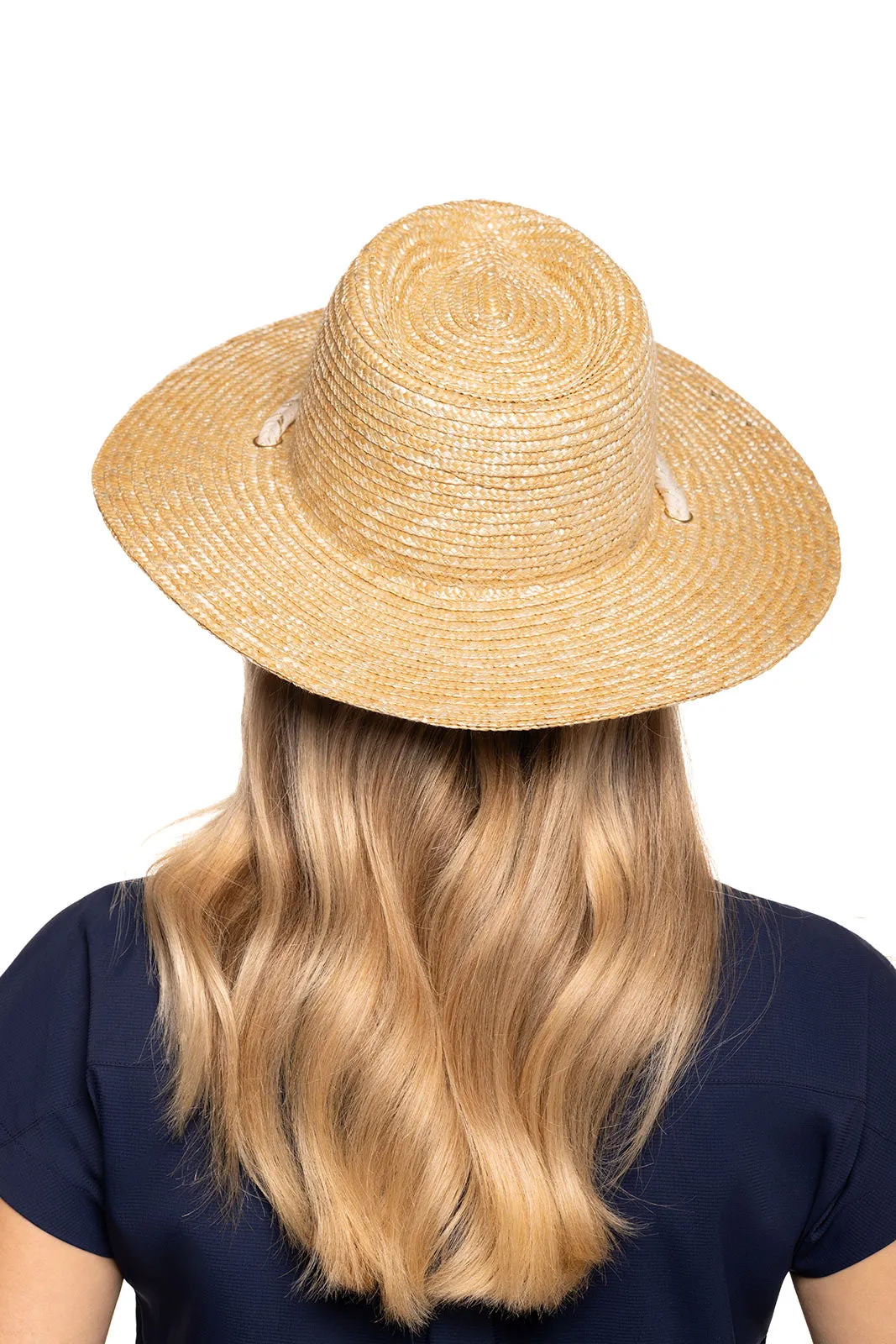 Women's St Thomas Wheat Braid Fedora | Natural