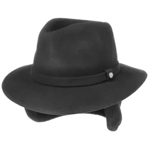 Wool Traveller Hat with Ear Flaps by Lierys