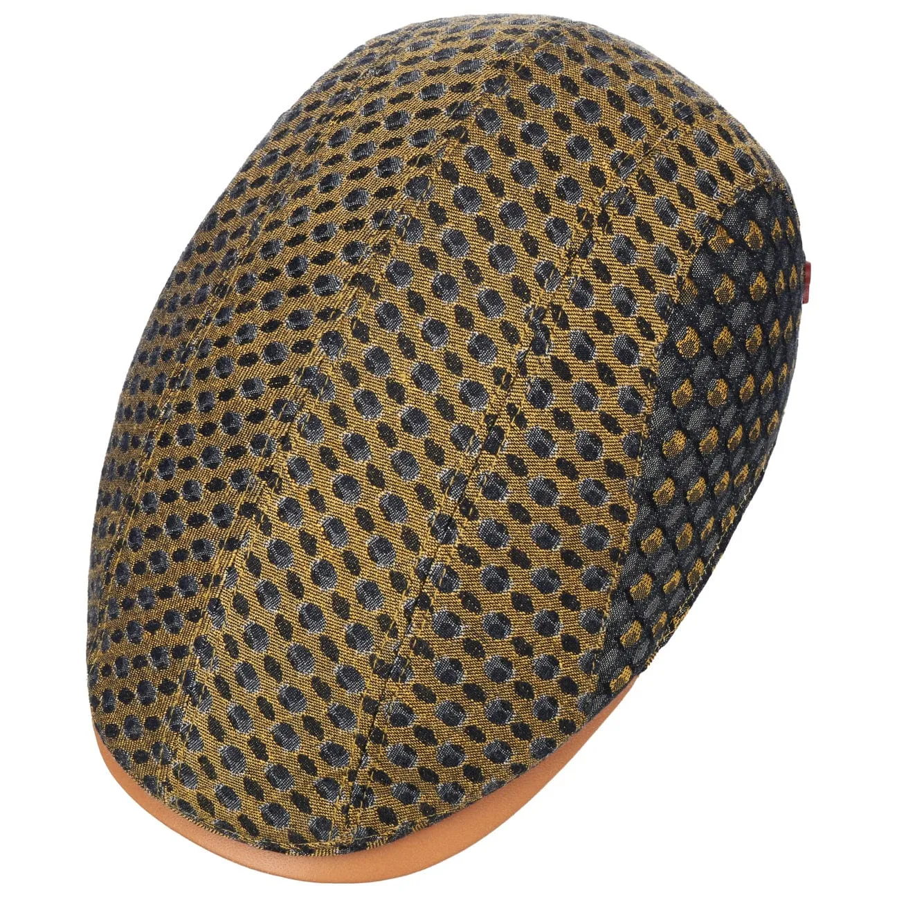 Yellowblue Flat Cap by Alfonso D'Este
